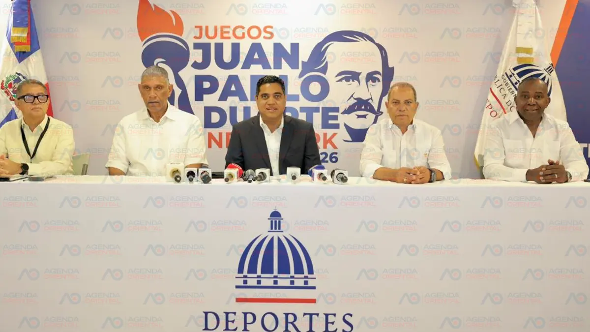 Ministro Kelvin Cruz anuncia los Juegos Juan Pablo Duarte NY 2026